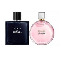 CHANEL His & Hers Fragrance Duo - Bleu De Chanel + Chance Eau Tendre Encounter Soft EDP 35ml+Cerulean Men's EDT 50ml