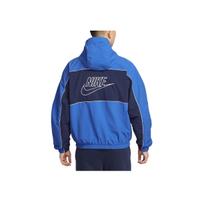 Nike Club laisvo kirpimo su gobtuvu vėjo striukė vyriška Obsidian mėlyna HJ2013-480 L blue