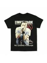 2024 Popular New Linkin Park Europe And The United States Short-Sleeved T-Shirt Clothes For Men And Women Around S įvairiaspalvis