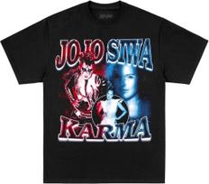JoJo Siwa Mens JoJo Siwa Karma Black Shirt New S M L XL XXXXL blue