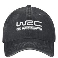 WRC Pasaulio ralio čempionato kepurės apranga vyrams moterims beisbolo kepurės vintažinės ralio automobilių lenktynių kepuraitės tėčio kepurė reguliuojama Adjustable juoda