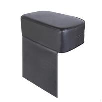 Barbers Chair Booster Seat LeatherLike Salon Cushion Easy to Wipeable gray