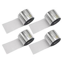 Disco Ball Tiles Selfs Adhesive Mirror Tiles for Diys Disco Ball Mini Glass Mirror Tiles for Diys Craft Party Decoration 1 gray
