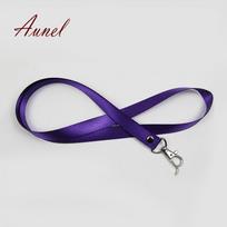 Neck With Special Phone Id Tags Hang Rope Whistle Hold Metal Lobster Clasp violetinė