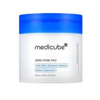 Medicube Zero Pore Pad 2.0 AHA BHA Exfoliating Toner Pads Pore Care Facial Pads 70 Sheets blue