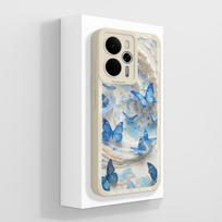 For Realme 14 Pro Plus 14T 14X Phone Case Simple Design Patterns Soft Liquid Silicone Shell For Realme 14Pro+ Shockproof Housing Realme 14X(5G)Global white