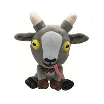Goat Simulator Weighted Plush Toy, Realistic Goat Stuffed Animal, Soft and Cute Collectible Game Merchandise for Fans