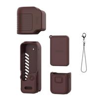 For DJI Osmo Pocket 4 BRDRC Display Sunshade Protective Silicone Case ruda