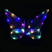 Cosplay kostiumas LED šviečiantys pasakų sparnai drugelio pasakų sparnai princesės angelo sparnai Warm light