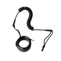 Surf Leash for Board, Wakeboard, Kayak - Elastic Coil Leg Rope Tether for One Size juoda