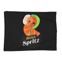 Colorful  APEROL SPRITZ Blanket Soft Warm Flannel Throw Blanket Bedding for Bed Living room Picnic Travel Home Sofa 75x100cm 30x40in