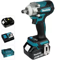 Makita DTW300TJX7 belaidis smūginis veržliaraktis 1/2 inch kvadratinis kotas su papildoma baterija