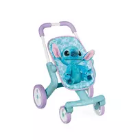 Smoby Stitch vežimėlis lėlėms su minkštu žaislu 25 cm