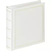 Walther Monza White 10x15 200 Photos Memo Slip-in Album ME-138-W