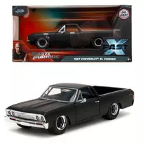 Jada Fast & Furious 1967 Chevrolet El Camino 1:24 Die-Cast Model Car (sidabrinis)