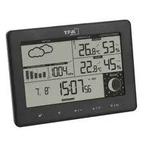 TFA Elements Wireless Weather Station 35.1158.01 Black