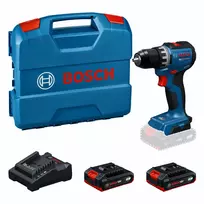 Bosch GSR 18V-52 akumuliatorinis sukamasis gręžtuvas 2 x 2,0 Ah baterijos L-BOXX