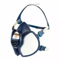 3M daugkartinė pusveidė kaukė FFA1P2R D su filtru 06941+ (priežiūros nereikalaujanti) (7100113099)
