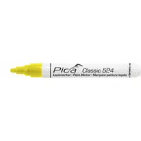 Pica Classic Industrial Paint Marker, 2-4mm Bullet Tip, Geltona