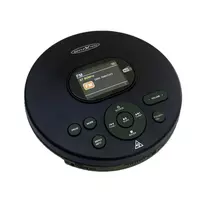 Reflexion PCD540DAB/BK Nešiojamas CD grotuvas su DAB+ radiju, MP3 atkūrimu, juodas