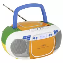 Reflexion RCR2880 Nešiojamas CD grotuvas su FM/AM radiju, įvairiaspalvis
