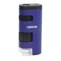 Carson Pocket Micro MM-450 nešiojamasis sudėtinis mikroskopas 60x-120x LED juodas