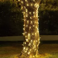 NewGarden LUCEO 10 M SOLAR Solar LED String Light 10m 10 Bulbs Warm White 2700K IP44
