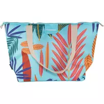 Campingaz Ethnic Shopping Bag 15L – minkštas šaldymo krepšys, įvairiaspalvis, poliesteris 600D, EPE putplasčio izoliacija, reguliuojamas peties diržas