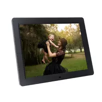 Braun DigiFrame 1594 15 colių skaitmeninis nuotraukų rėmelis, 16GB atminties, HDMI įvestis, juodas