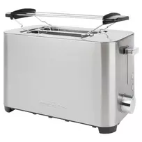 PROFI COOK 2-Slice Toaster PC-TA 1251, Stainless Steel Housing, Extra Wide Toast Slots