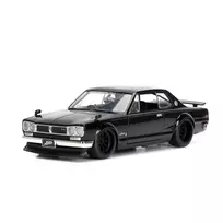 Jada Fast & Furious 1971 Nissan Skyline 2000 GT-R 1:24 Die-Cast Model Car Silver