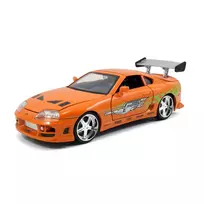 Jada Fast & Furious 1995 Toyota Supra 1:24 Die-cast Model Car - Orange