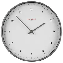 KIENZLE DCF Radijo Valdomas Sieninis Laikrodis Classic 25 cm, Baltas