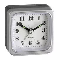 TFA 98.1079 Quartz Alarm Clock Analogue Display Black