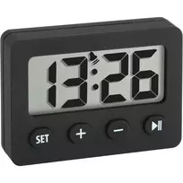 TFA 60.2014.01 Kelioninis žadintuvas su laikmačiu ir chronometru