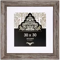 Nielsen Accent Vintage 30x30 Wood Brown Picture Frame