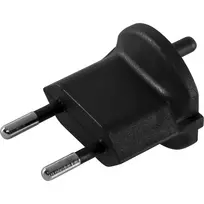 NN Fix Adapter Šveicarijos Type 11 į kontūrinį kištuką (CEE 7/17) Juodas