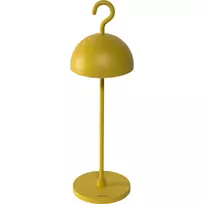 Sompex HOOK Yellow Table Lamp - belaidė LED lempa su liečiamu reguliavimu, IP44