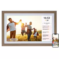 Rollei Smart Frame 212 21.5 Inch Large Format Digital Photo Frame Brown