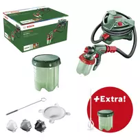Bosch PFS 5000 E purškimo pistoletas 1200 W, 500 ml/min + maišymo strypas (0.603.207.202)