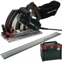 Metabo KT 66 BL + FS 160 rankinis pjūklas 1200W bešepetėlis su kreipiamąja bėgia