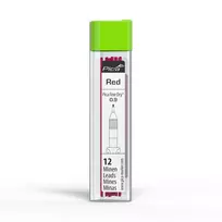 PICA-MARKER Pica Fine-Dry Refills Red - 8 švino, 2,8 mm, 125 mm