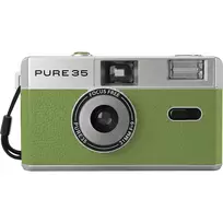 KODAK Pure 35 Green Vienkartinis Fotoaparatas 35mm ISO 400 27 Kadrų Su Blykste