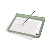 Kidywolf Light Tablet A4 LED piešimo planšetė su 8 spalvomis, 4 režimais, USB-C, balta