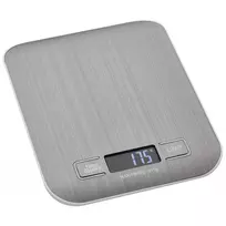 TFA Dostmann AMARETTI Skaitmeninės virtuvinės svarstyklės, 10 kg talpa, 1 g tikslumas, sidabrinės (50.2004.54)