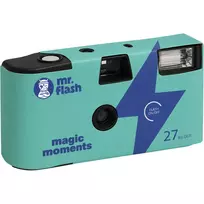 Vienkartinis fotoaparatas Mr. Flash Magic Moments 35 mm, 27 kadrai, įmontuota blykstė