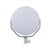 Nanlite miro 60C LED visų spalvų apvalus skydinis šviestuvas, mėtinės mėlynos spalvos