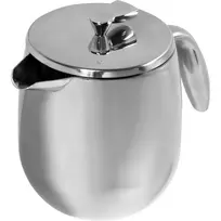 Bodum COLUMBIA Coffee Maker 4 Cup French Press, 0.5L, Double-Wall Stainless Steel, Vacuum Insulated, Polished Silver