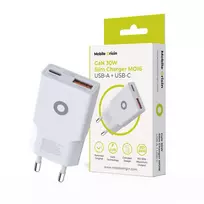 Mobile Origin 30W Slim Charger TÜV MO16 USB-A + USB-C