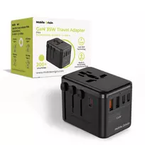 Mobile Origin 35W kelioninis adapteris GaN PW4 EU/UK/US/AUS 3C+2A